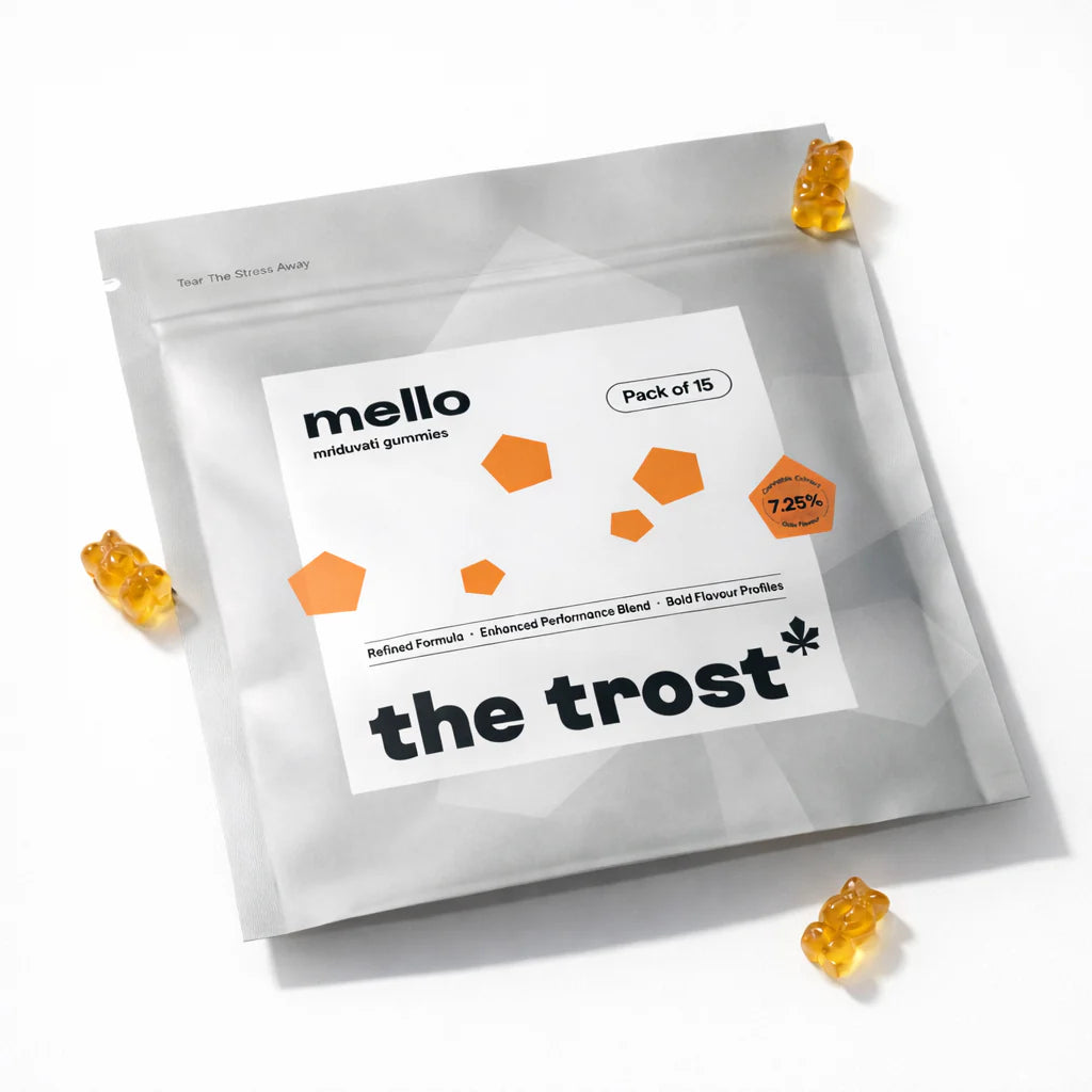 The Trost Mello Gummies - Cola Flavour - 7.25% Cannabis Leaf Extract