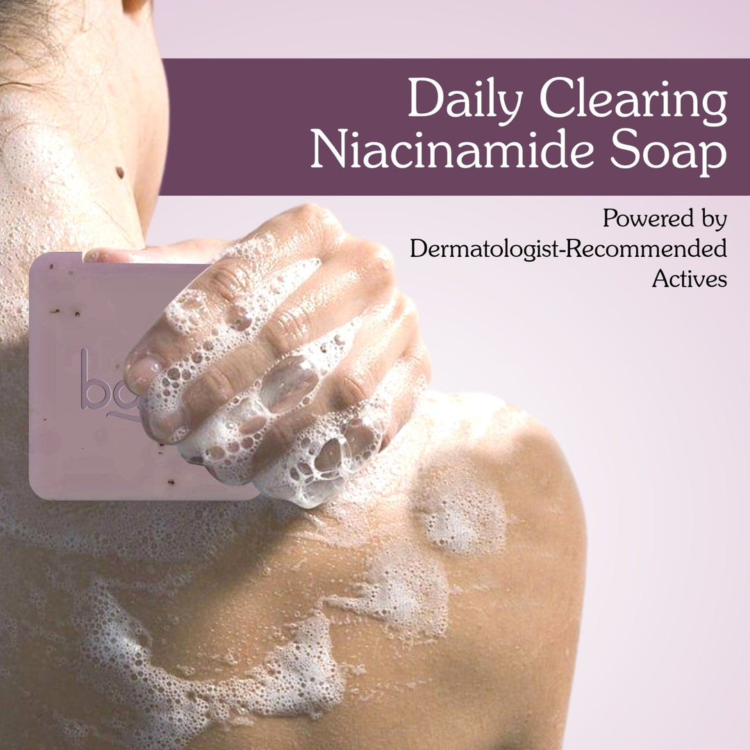 10% Niacinamide + 3% Azelaic Acid Scrub Treatment Soap (200 Gms Pack of 2)