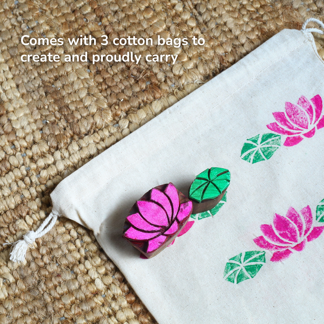 Gubbachhi Stamp art flowers