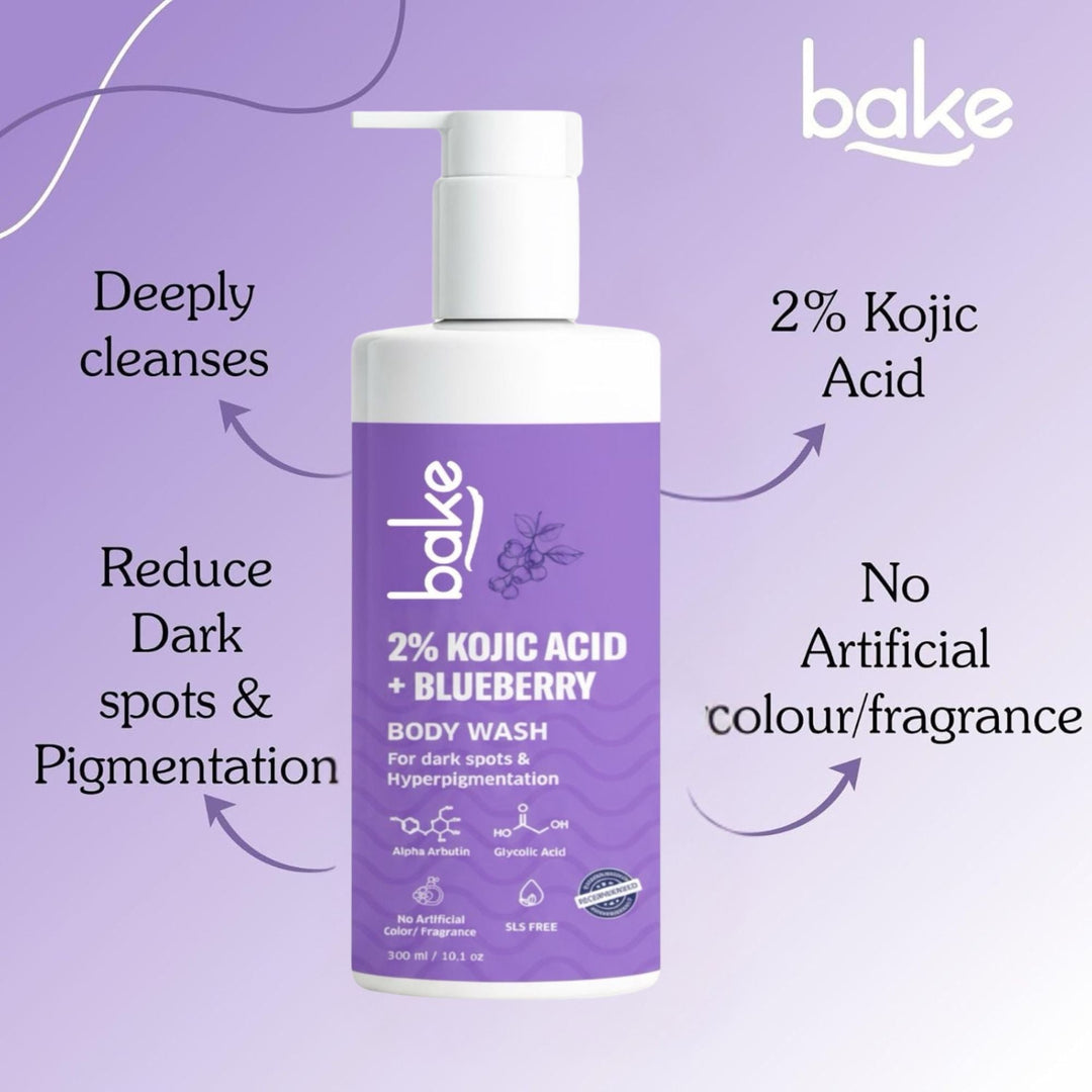 2% Kojic Acid + Blueberry Body Wash