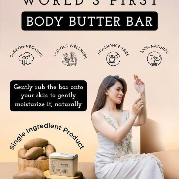 Kheoni Body Butter Bar | Natural Moisturizer for Dry Skin