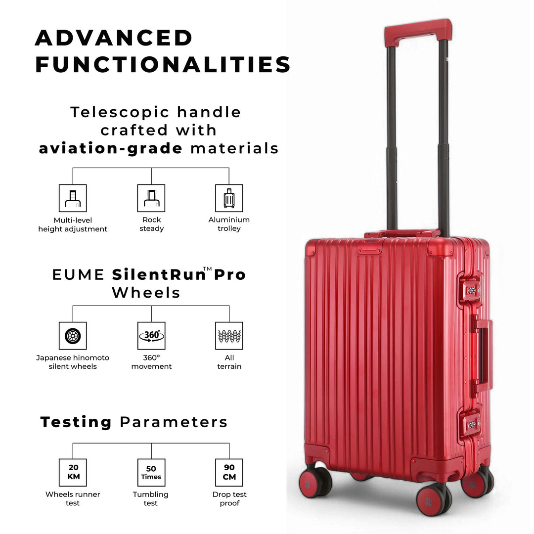 EUME Aluminium Cabin Luggage