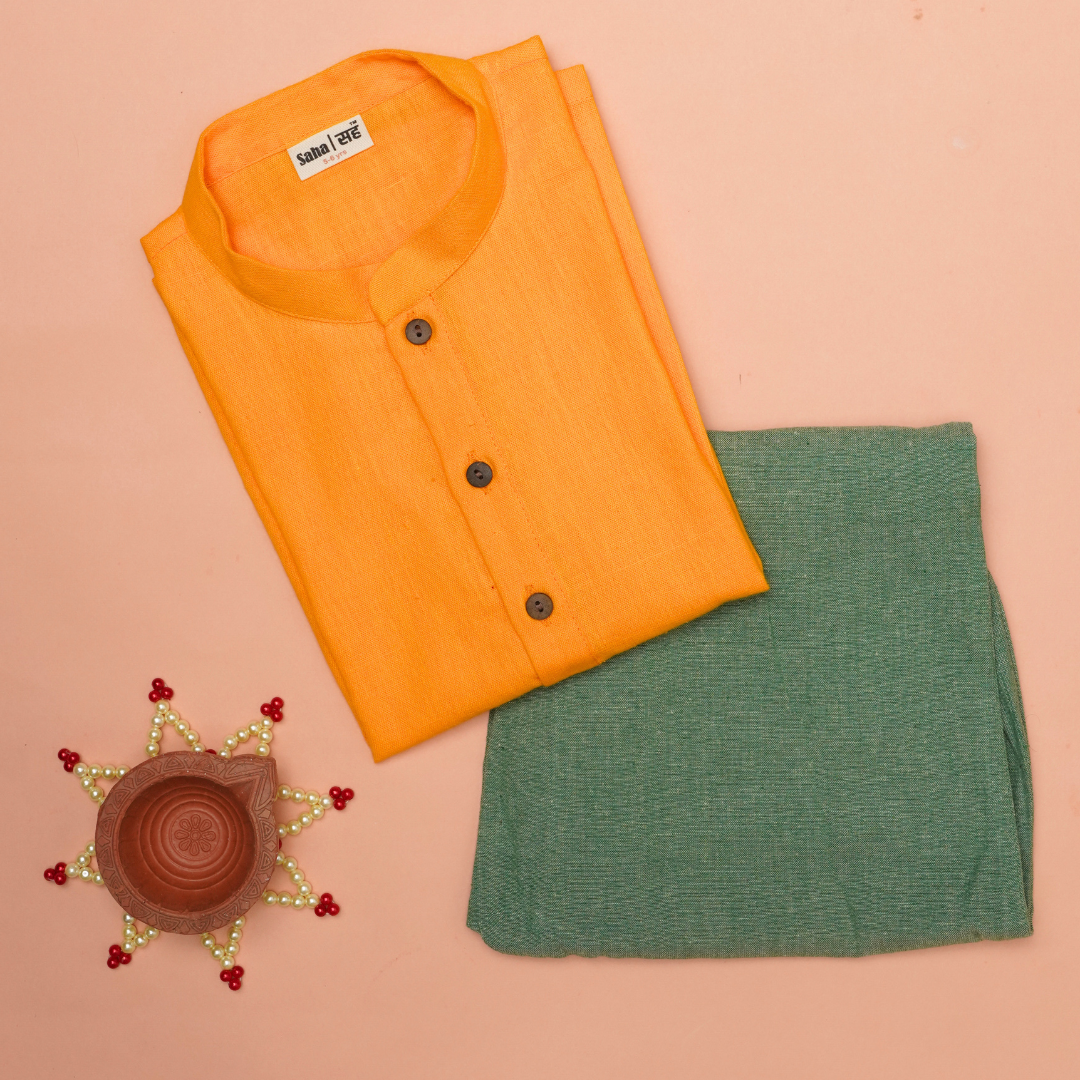 Genda Phool Kurta - Boys' Festive Kurta