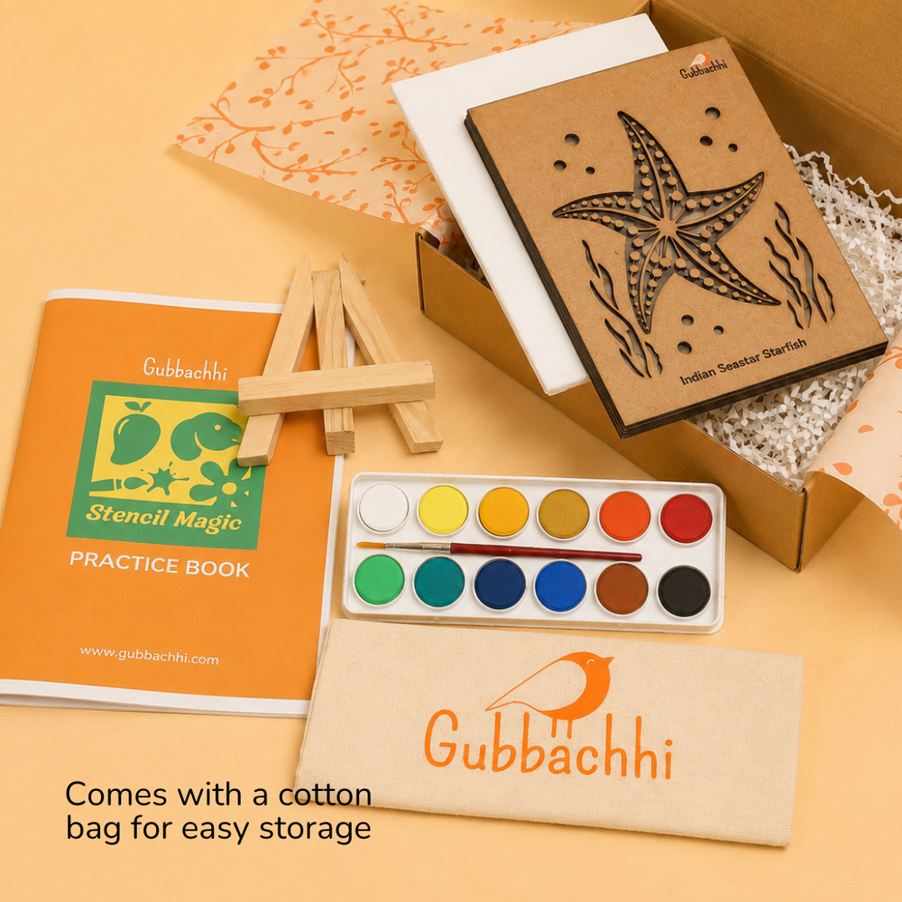 Gubbachhi Stencil Magic Sea Animals