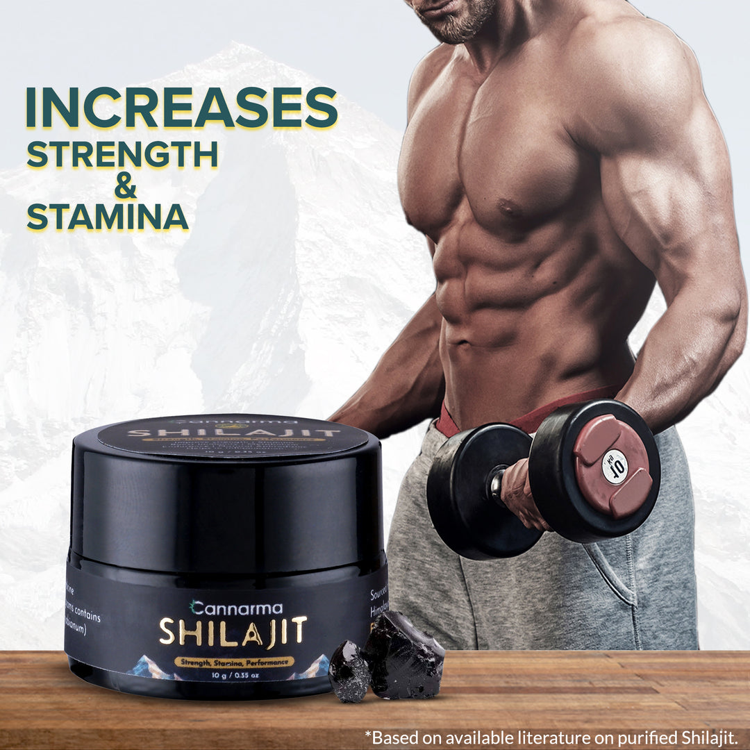 Cannarma Shilajit | Helps in Boosting Stamina | Contains Natural Resin | 100% Ayurvedic (10 g)