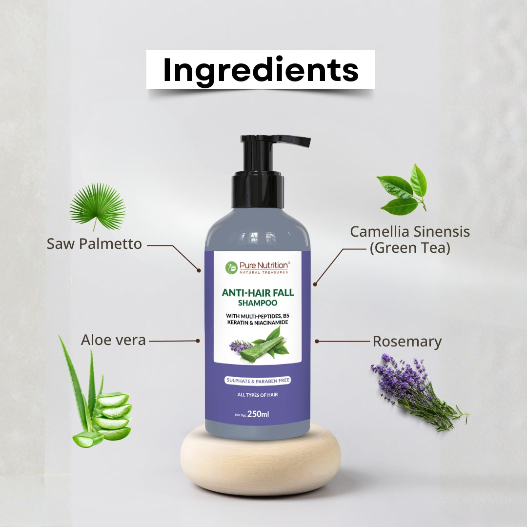 Combo of Anti-Hairfall Shampoo 250 ML + Conditioner 200ML