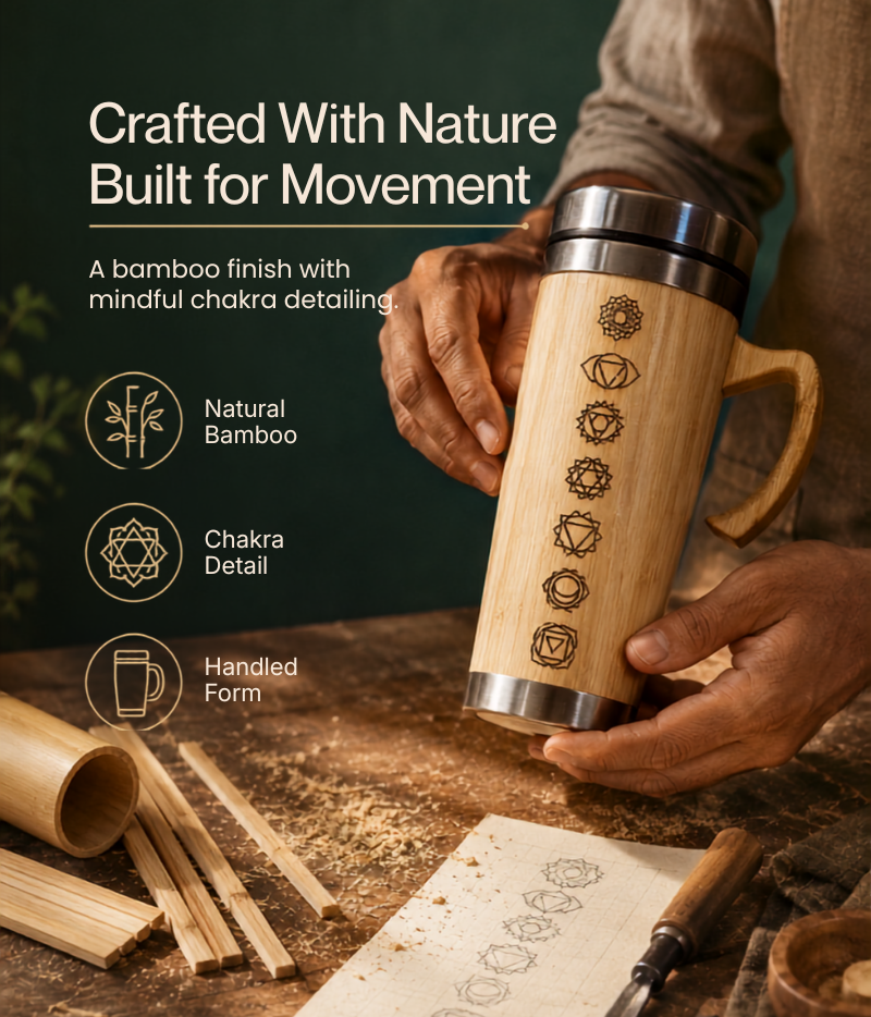 Bamboo Thermo Gym Shakers