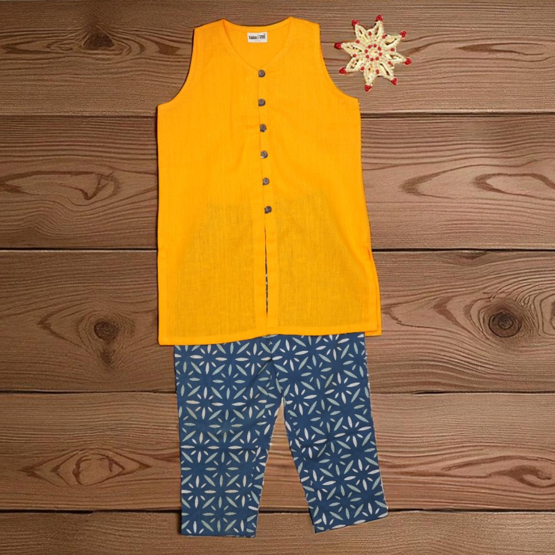 Genda Phool Girl - Kurta Pant Set for girls