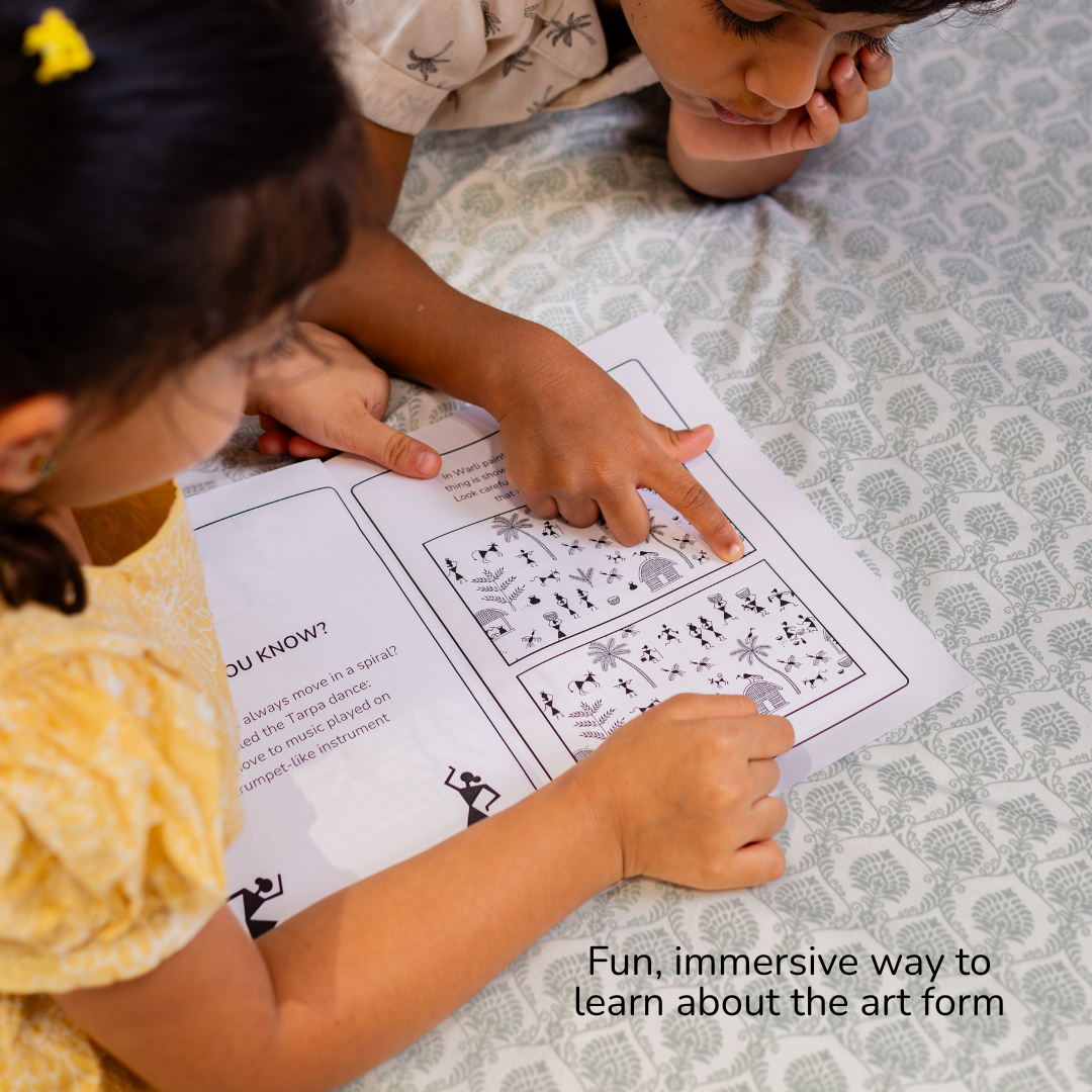 Gubbachhi Warli wooden puzzle
