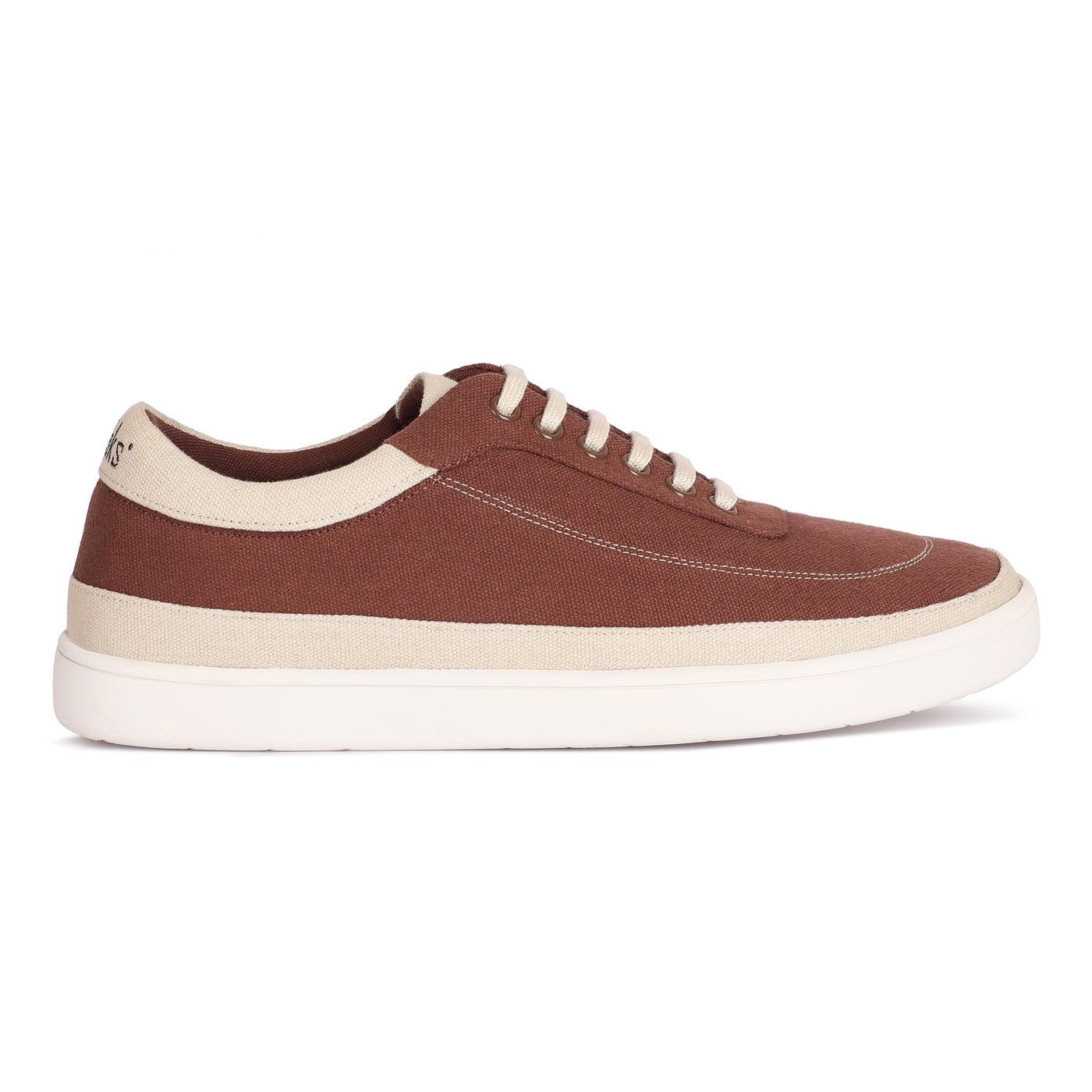 Ske Eco-Sole Brown and Beige Sneakers for Women