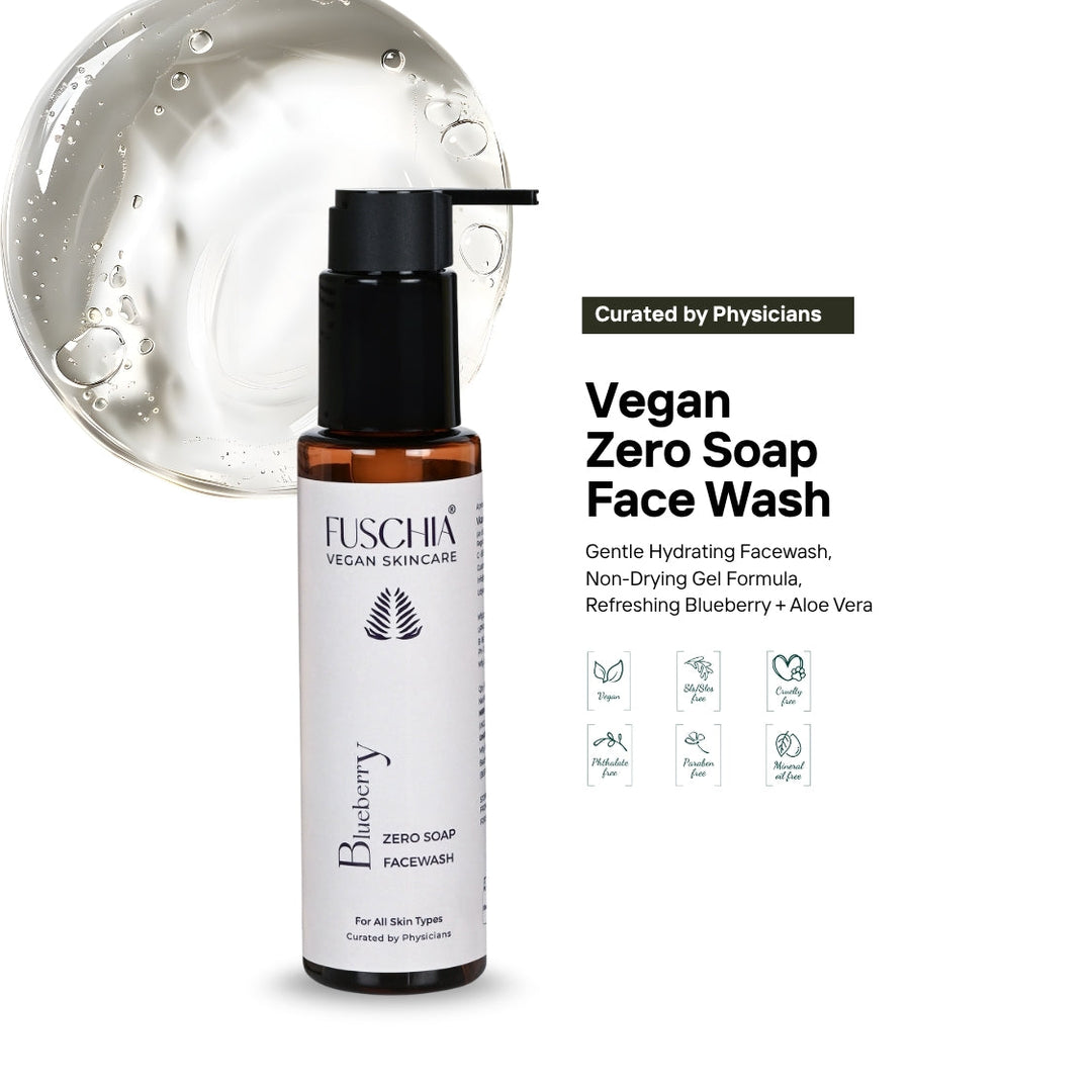 Vegan Blueberry Face Wash