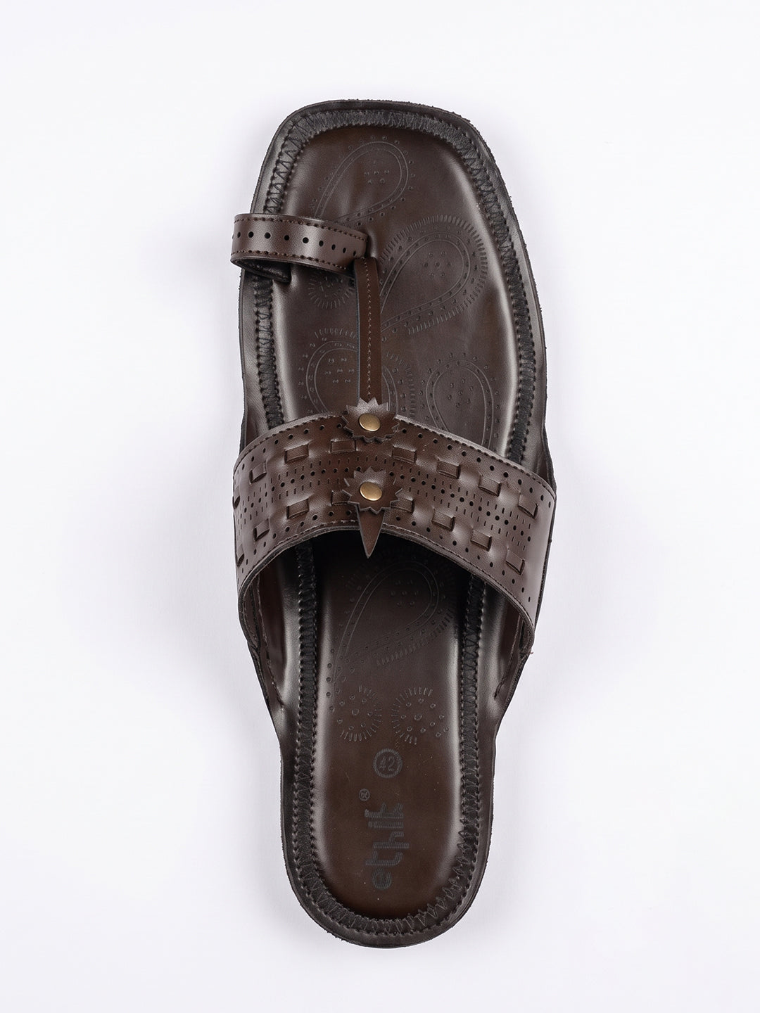 Raajtilak Brown Kolhapuri Chappal