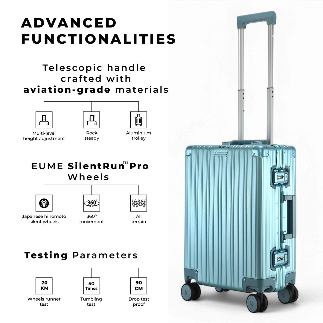 EUME Aluminium Cabin Luggage