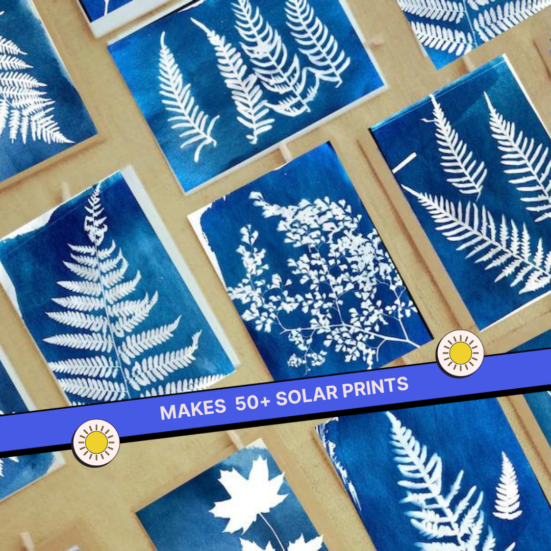 Cyanotype & Tote Bag Kit: Print with Sunlight