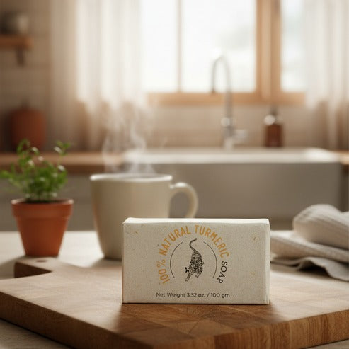 100% Natural Turmeric Soap
