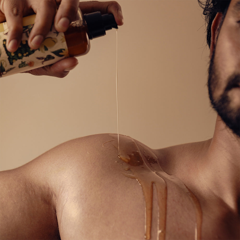 Saka Organics - Tropical Oasis | Handmade Liquid Soap with Moisturizing Gel | Natural Spa Gel for Normal Skin (200ml)