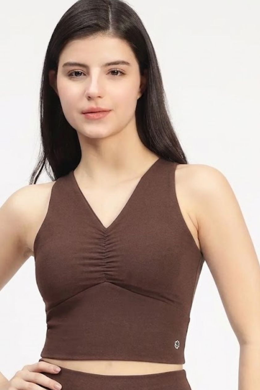 Hannah Organic Cotton Padded Tank