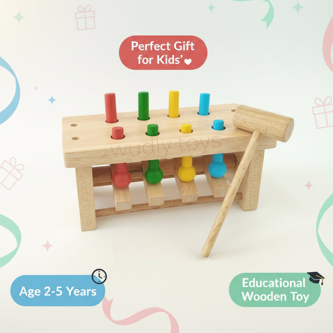 Wudly Wooden Hammer Bench