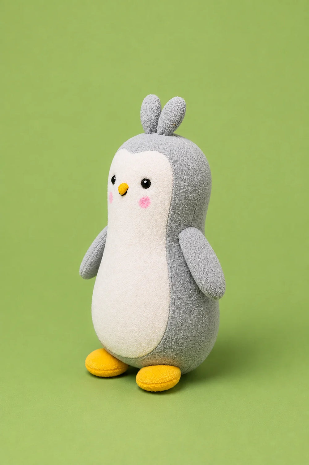 Puchku Penguin Plush Toy | Sustainable Bamboo Terry Toy for Babies & Kids