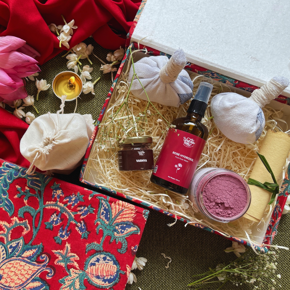 Vriksha Veda The Rose & Ritual Hamper | Slow Beauty Gift