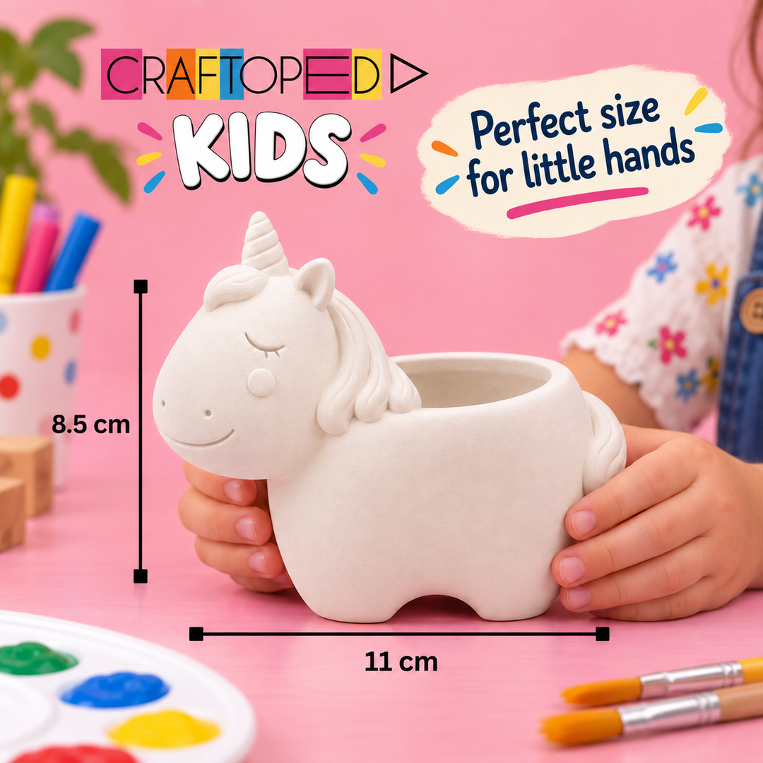 DIY Planter Painting Kit - Unicorn