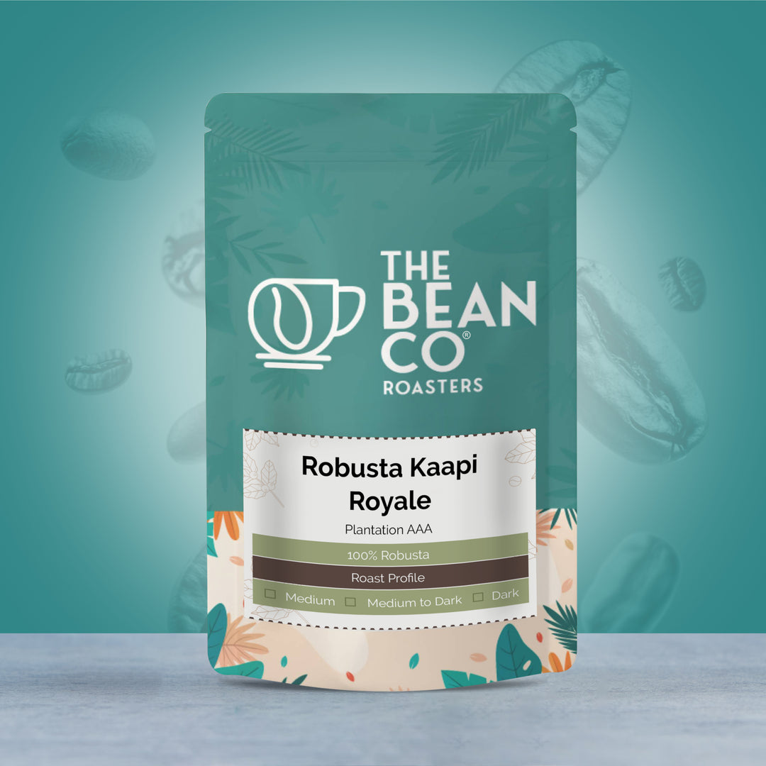 The Bean Co Robusta Kaapi Royale | Medium Roast | 100% Robusta | Roasted Coffee Ground