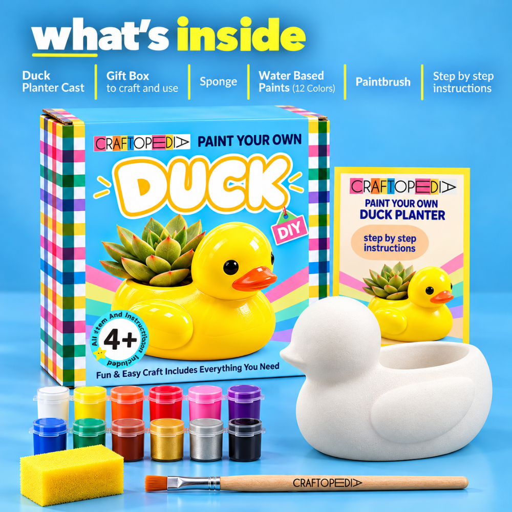Planter Painting Kit - Duck