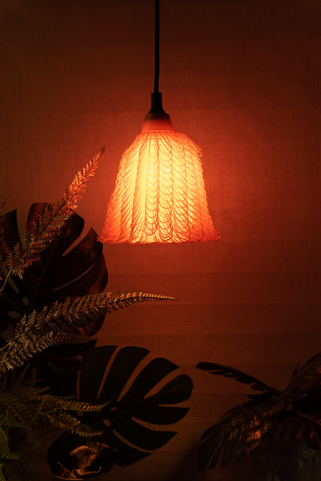 Tangerine Rogue Pendant Lamp | Designer Hanging Light