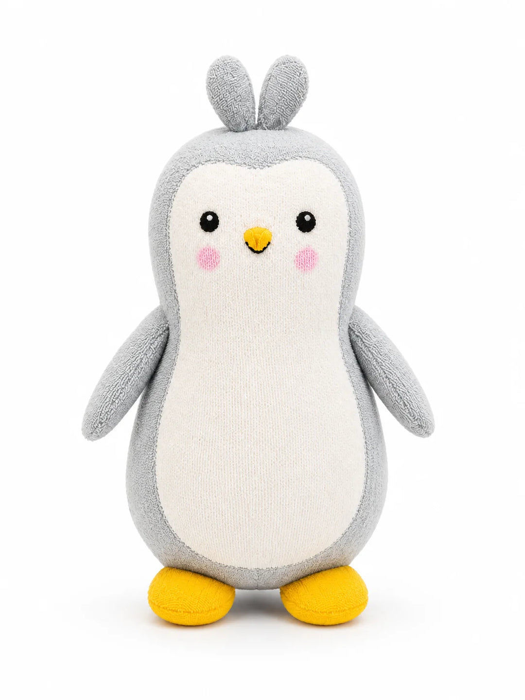 Puchku Penguin Plush Toy | Sustainable Bamboo Terry Toy for Babies & Kids