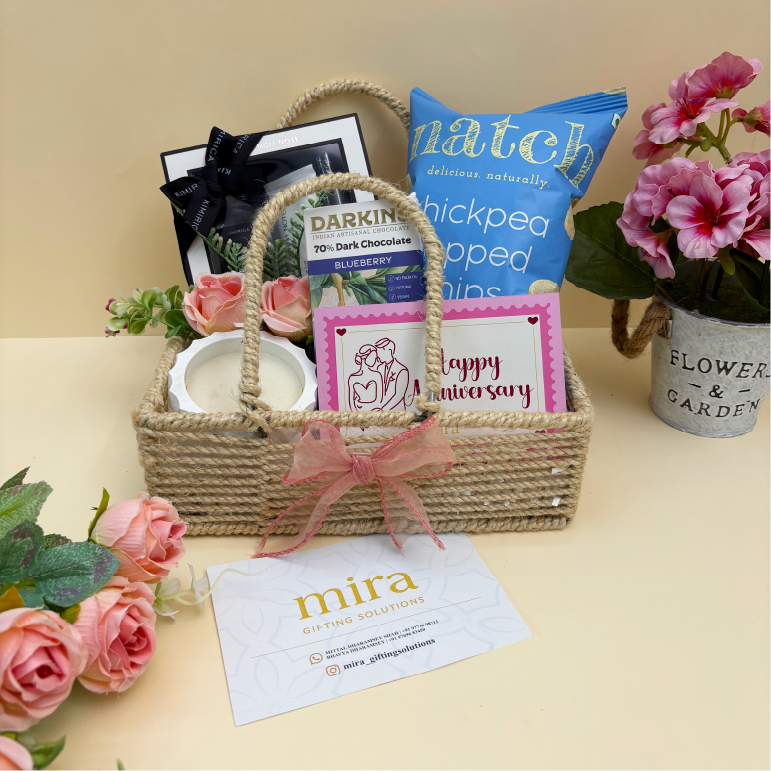 MiRa Gifting Solutions - Cozy Moments Couple Kit | Rakhi Hamper