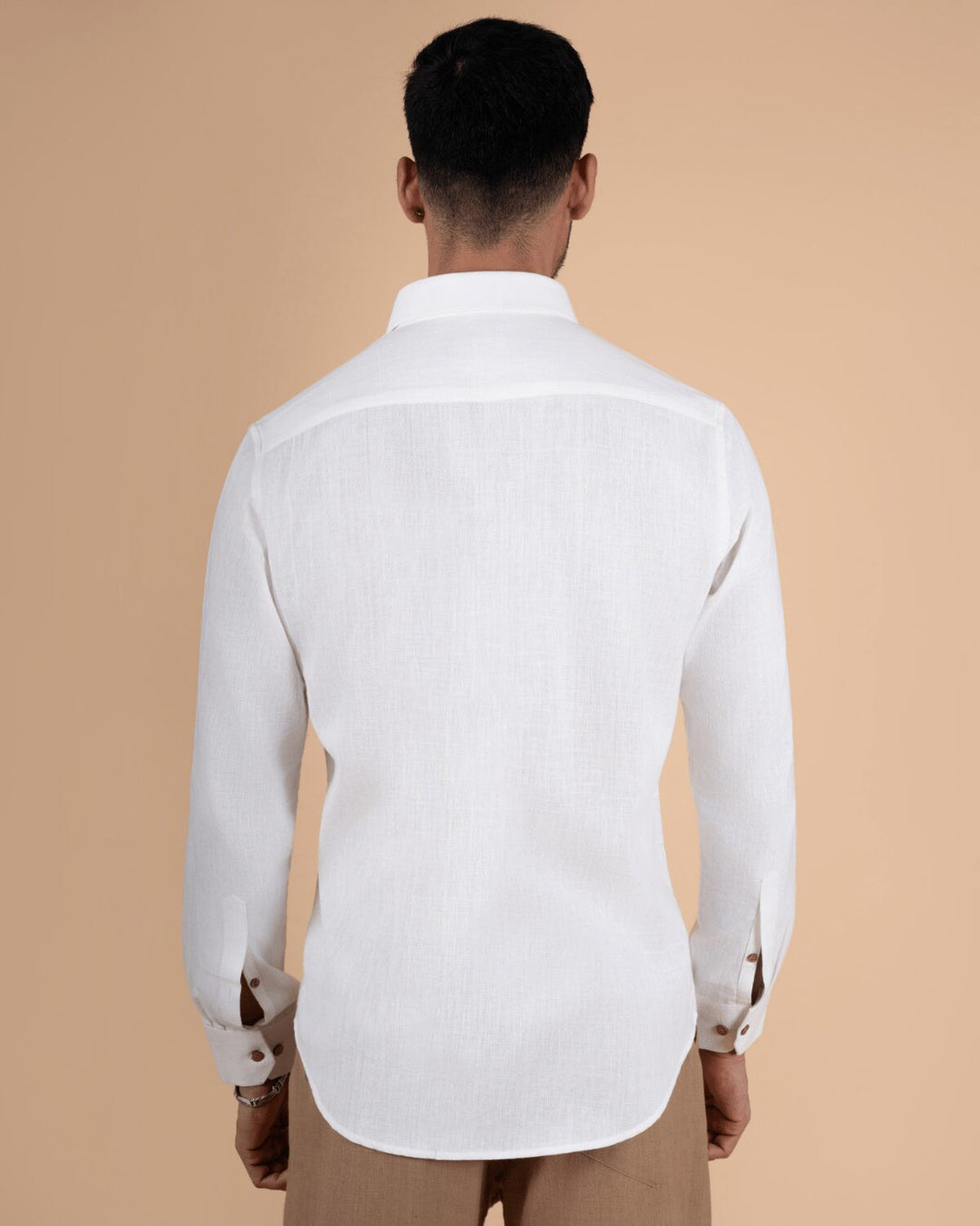 Elegant White Full Sleeve Shirt