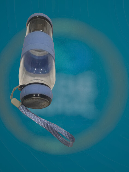 Glass Infuser Bottle with Silicone Cover and Handle