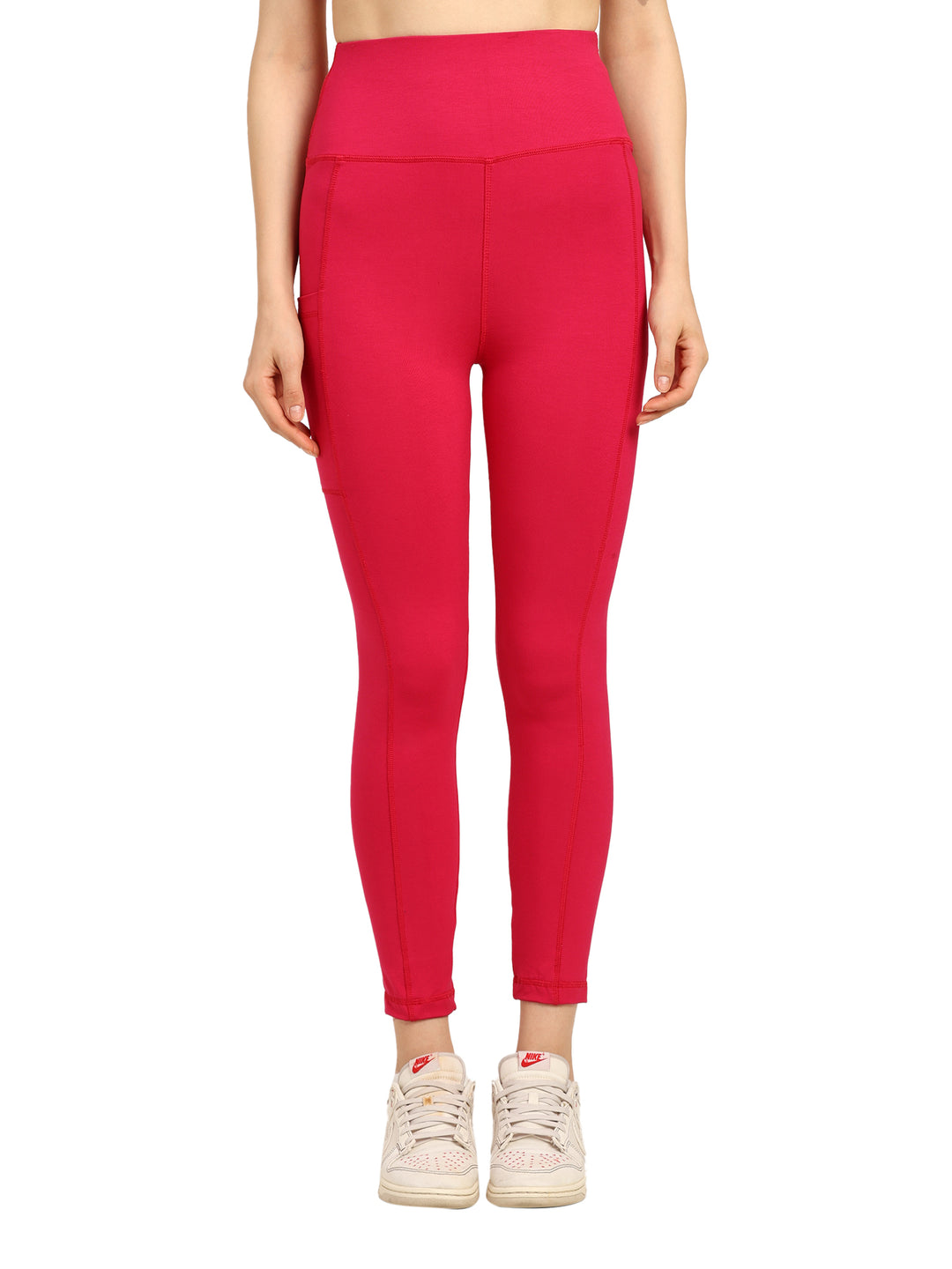 Bamboology Trends Bamboo Fabric Gen Z High-Waist Yoga Pants with Pockets | Sustainable, Breathable & Stretchable Gym Leggings