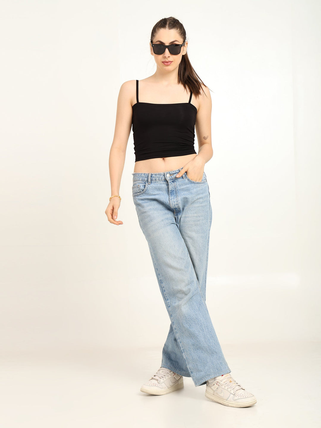 Bamboology Trends Gen Z Bamboo Strep Top for Women – Sustainable, Soft & Breathable Fit