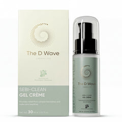 The D Wave Sebi-Clean Gel Crème - 30 ML | Reduce Acne, Fade Dark Spots, Brighten Skin | Powerful Acne Treatment, Skin Illuminator & Brightening