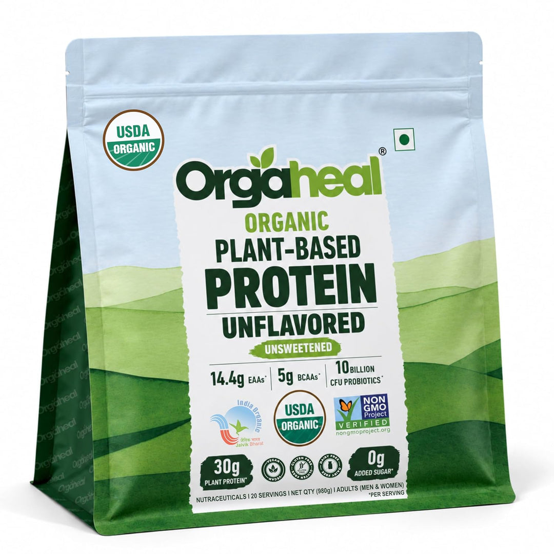 Organic Plant Based Protein Powder Unflavored | 980g