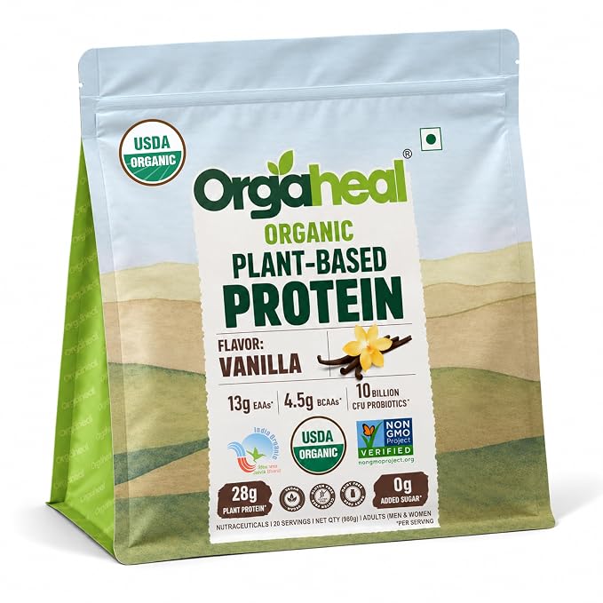 Organic Plant Based Protein Powder Vanilla | 980g