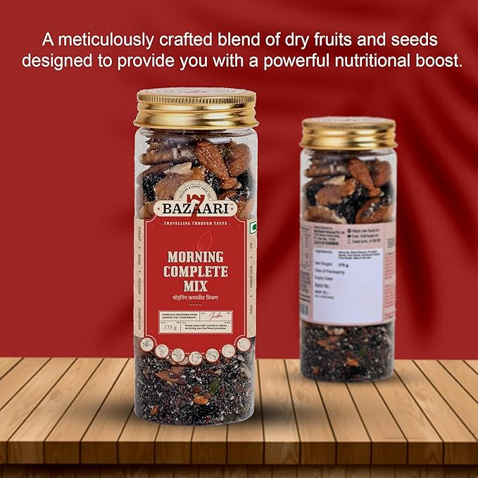 7 Bazaari Morning Complete Mix 175 gm | Dry Fruits and Seeds