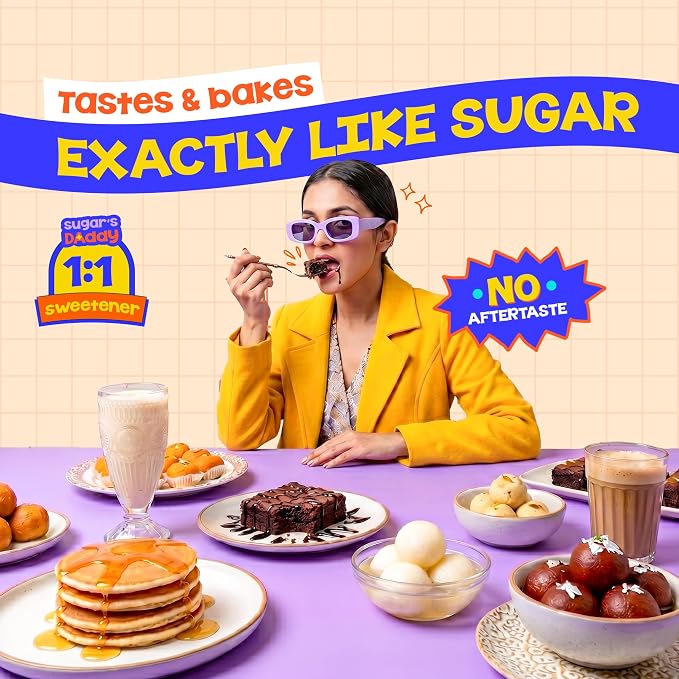 Beyond the Sugar Super Sweetener 450 grams | Monk Fruit and Allulose