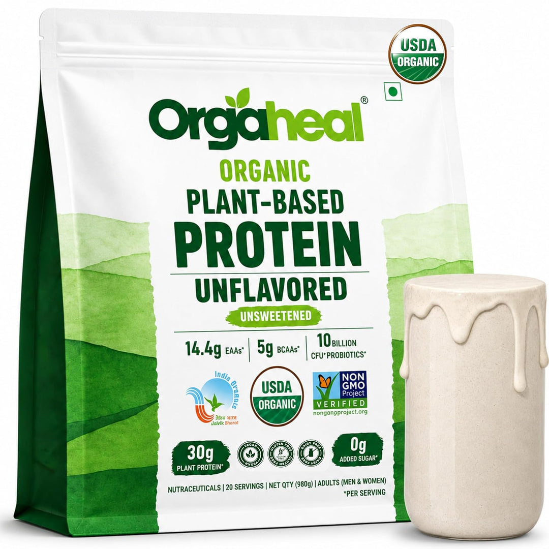 Organic Plant Based Protein Powder Unflavored | 980g