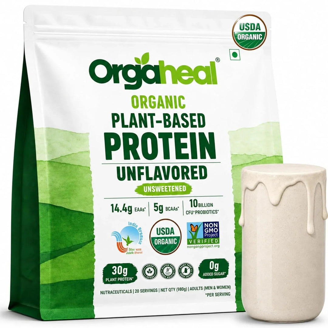 Organic Plant Based Protein Powder Unflavored | 980g