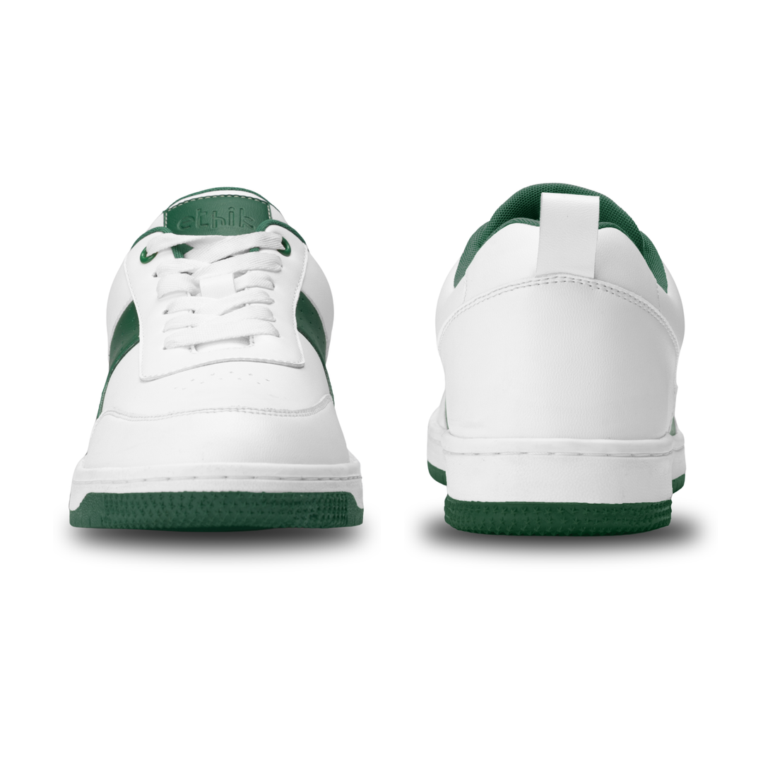 Ace Green Panel Sneakers