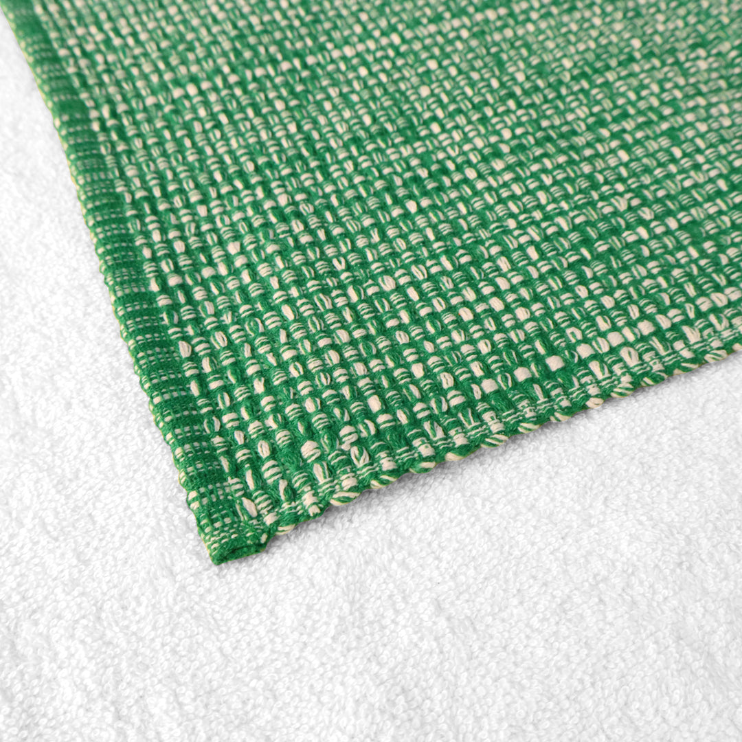 Country Village Cotton Placemats - Woven Weaved Design