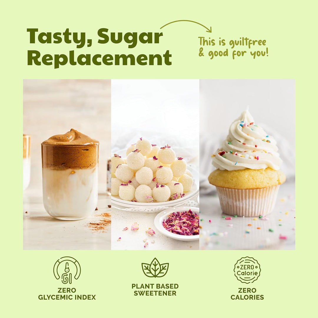 Sweetmate Stevia Sachets - 100 Units (100 Servings) | 100% Natural Sugar Free | Diabetic Friendly