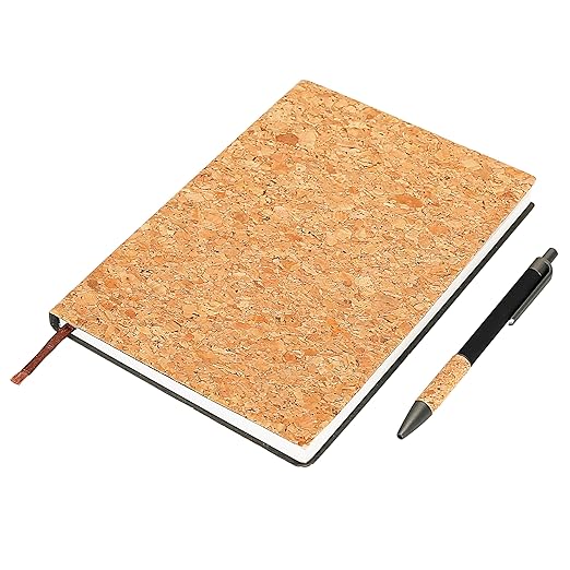 MiRa Gifting Solutions Cork Gift Set - A5 Cork Book + Pen + Keychain