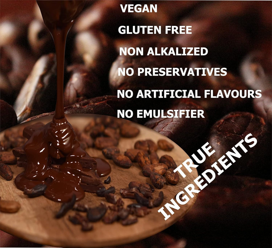 ANUTTAMA Intense Dark Chocolate - 85% Cocoa - Vegan Chocolate Bar 50 gm