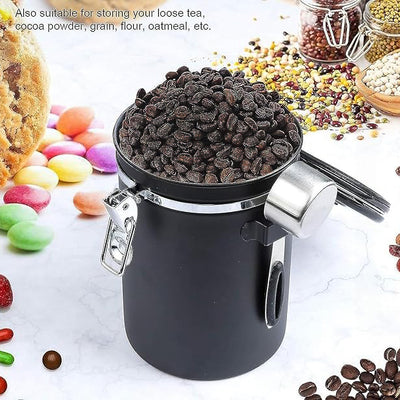 The Bean Co Roasters Stainless Steel Coffee Canister