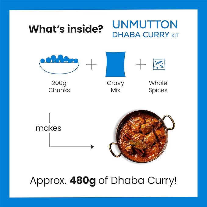 GoodDot UnMutton Dhaba Curry Kit - 520 gm