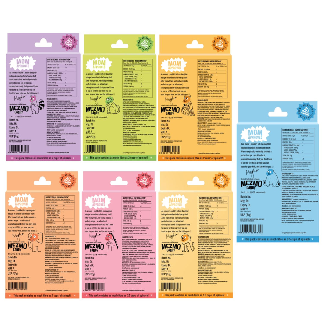 Mezmo Pack of 7 Combo (84 Jellies)