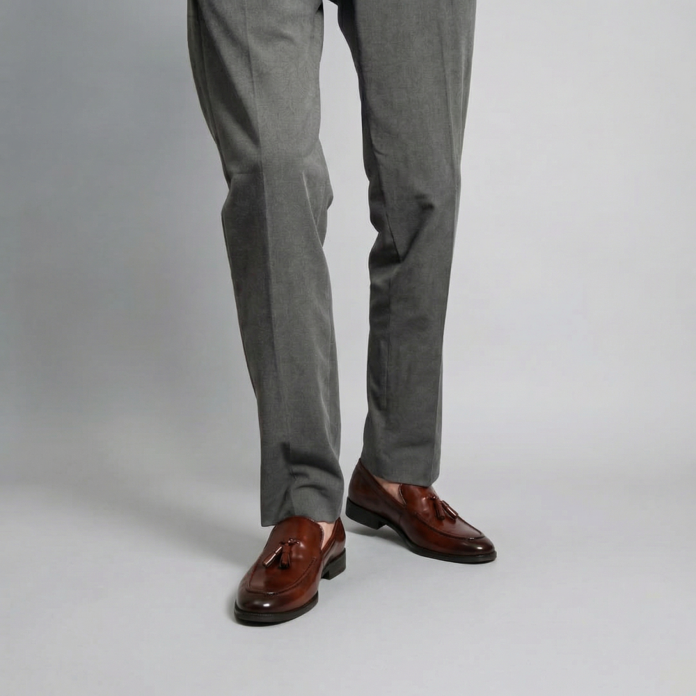 Tassio Tan Tassel Loafers